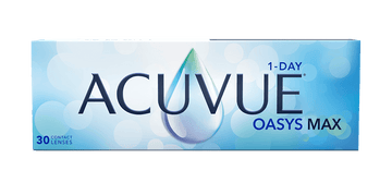 Acuvue Oasys 1 Day Max Contact Lenses – Daily Disposable Lenses (30 Pack)