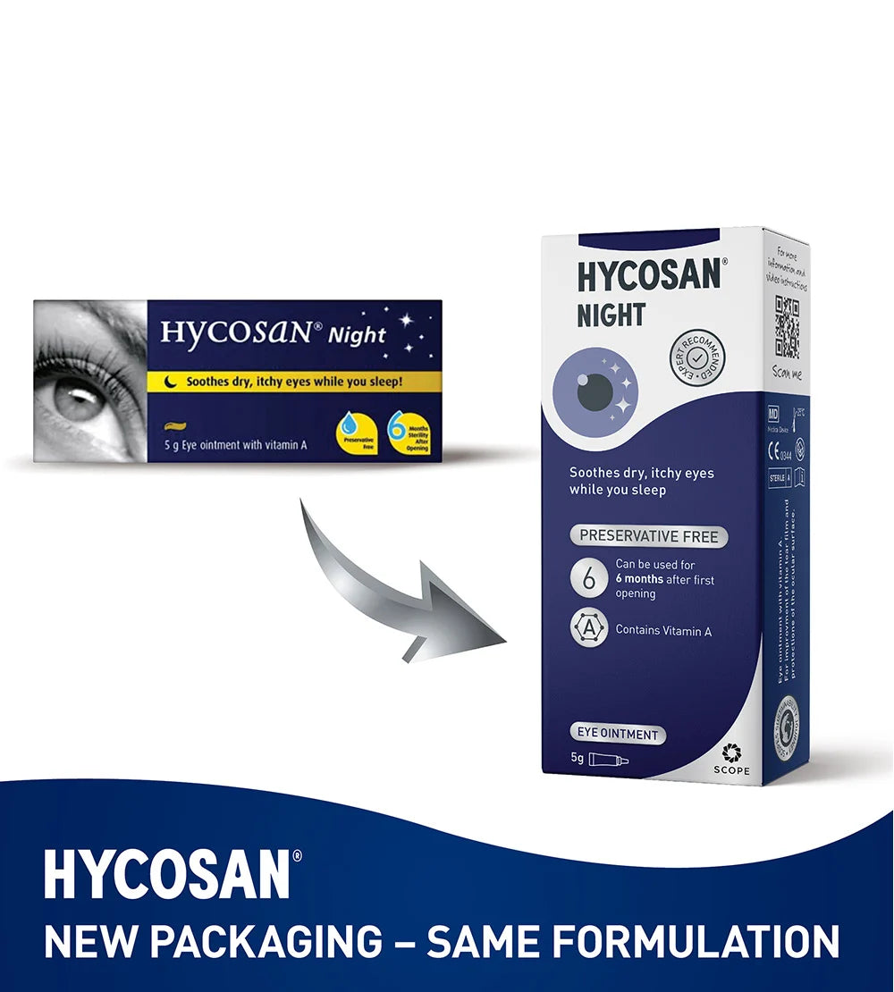 Hycosan Night – Soothing Eye Ointment | Ocular Express