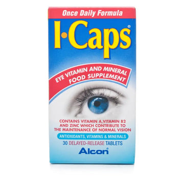 I-Caps® Eye Supplement | Optometrist Approved | Free Shipping
