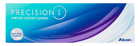 PRECISION1 for ASTIGMATISM one-day contact lenses box by Alcon.