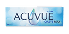 Acuvue Oasys Max 1-Day contact lenses box-ocular express