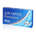 Air Optix plus HydraGlyde monthly contact lenses 3 pack box
