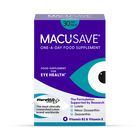 MACUSAVE 30 day pack on a white background - formulated by research