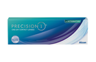 PRECISION1 for ASTIGMATISM one-day contact lenses box by Alcon.
