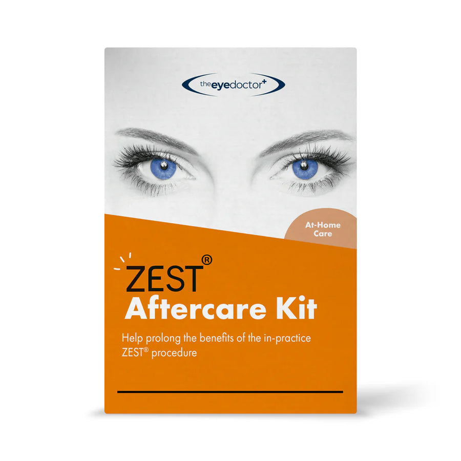 The Eye Doctor Zest After Care Kit for eyelid hygiene dry eye support and aftercare following ZEST eyelid treatments