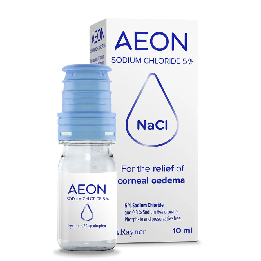 AEON Sodium Chloride 5% eye drops for corneal oedema-ocular express