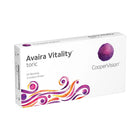 Avaira Vitality Toric monthly contact lenses 3 pack box
