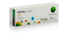 MyDay Toric daily contact lenses 30 pack box