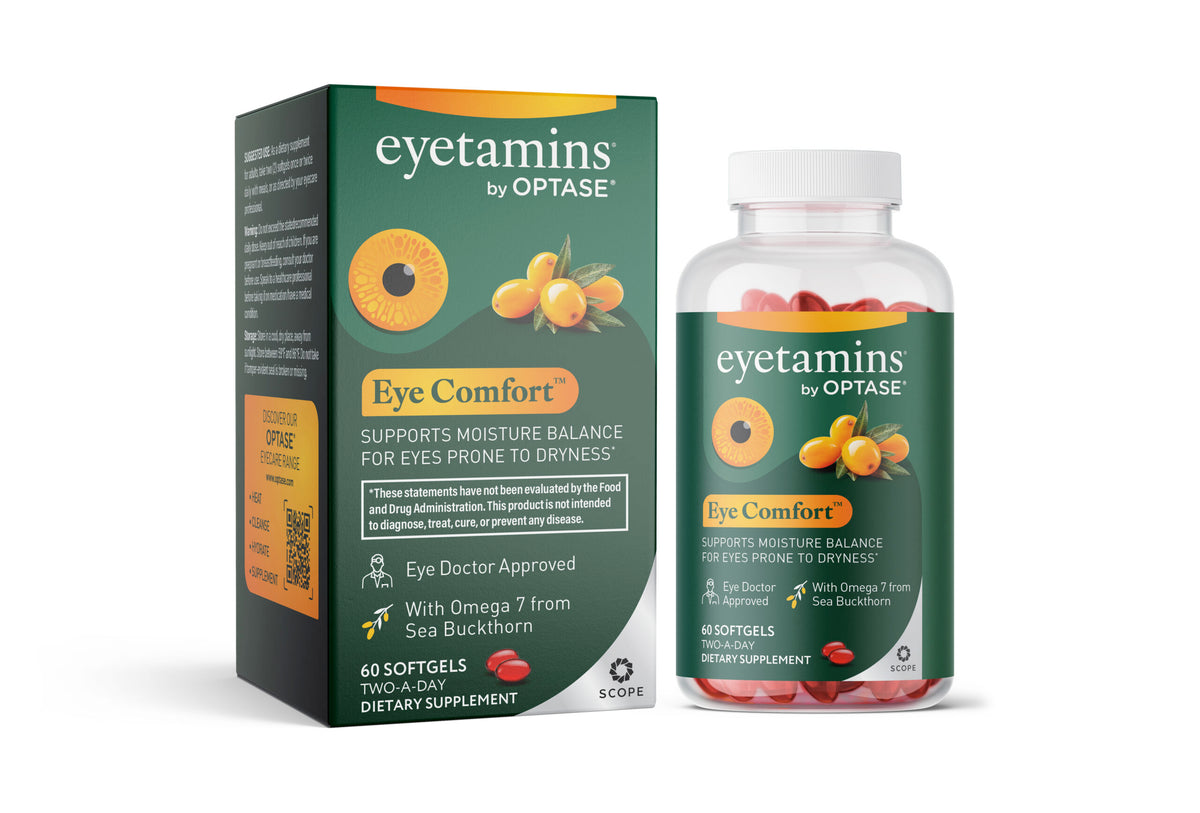 Eyetamins by OPTASE Eye Comfort Softgels (60 Count)