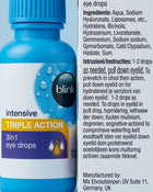 Blink Intensive Triple Action Eye Drops for Dry Eye Relief