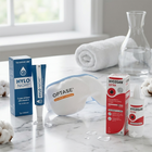 Intensive Dry Eye Relief Bundle – Night Ointment, Lubricating Drops & Heat Mask