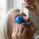 Ezidrops Eye Drop Applicator – Easy Eye Drop Guide for Accurate & Hassle-Free Use