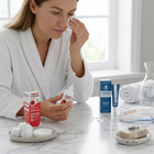 Intensive Dry Eye Relief Bundle – Night Ointment, Lubricating Drops & Heat Mask