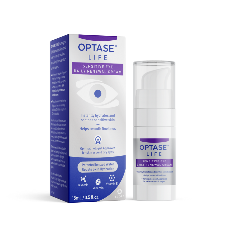 Optase Life Sensitive Eye Daily Renewal Cream