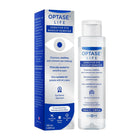Optase Life Sensitive Eye Makeup Remover bottle and packaging on a white background