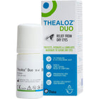 Thealoz Duo eye drop bottle and packaging on a white background