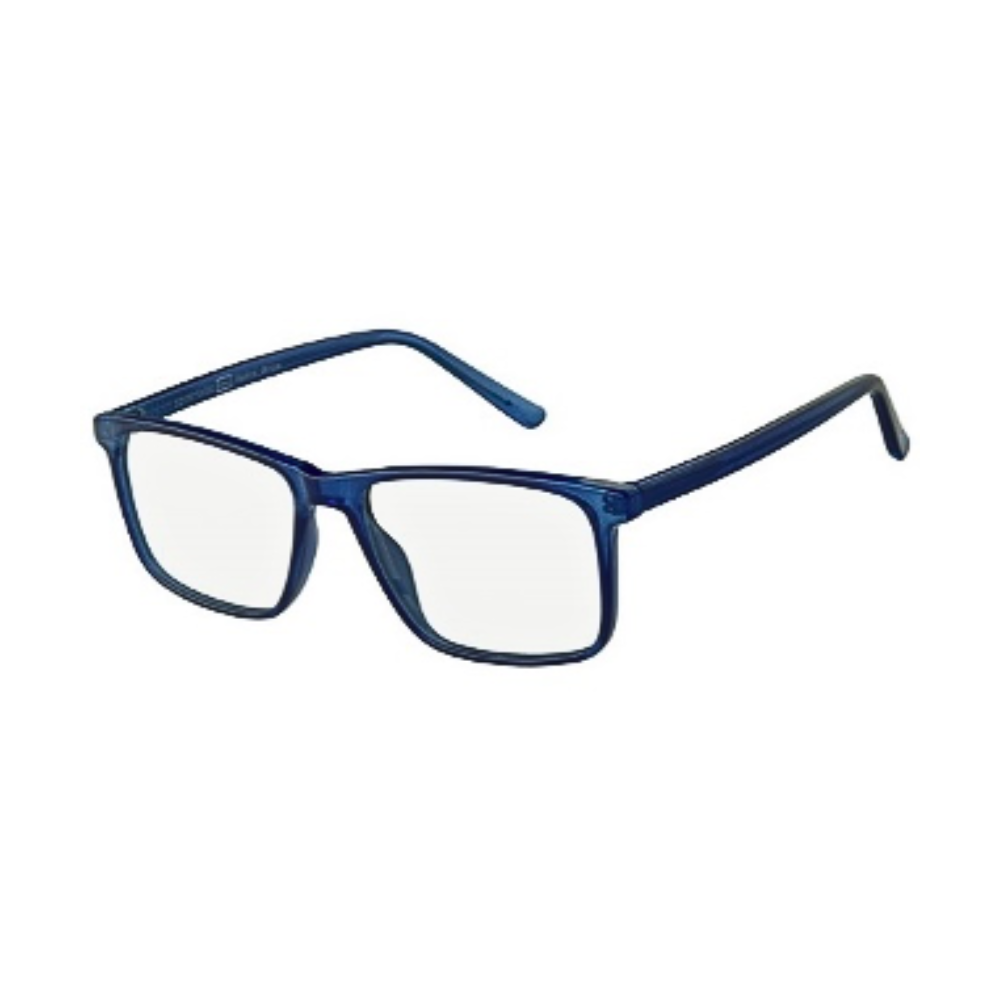 M2001 - CP Frame, Dark Blue Frame  - Anti Reflection Lenses