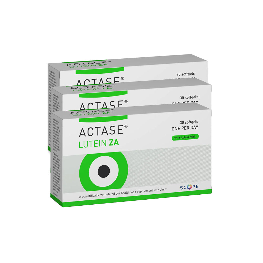 Actase eye supplement – premium AREDS II formula with lutein and zeaxanthin for macular health

