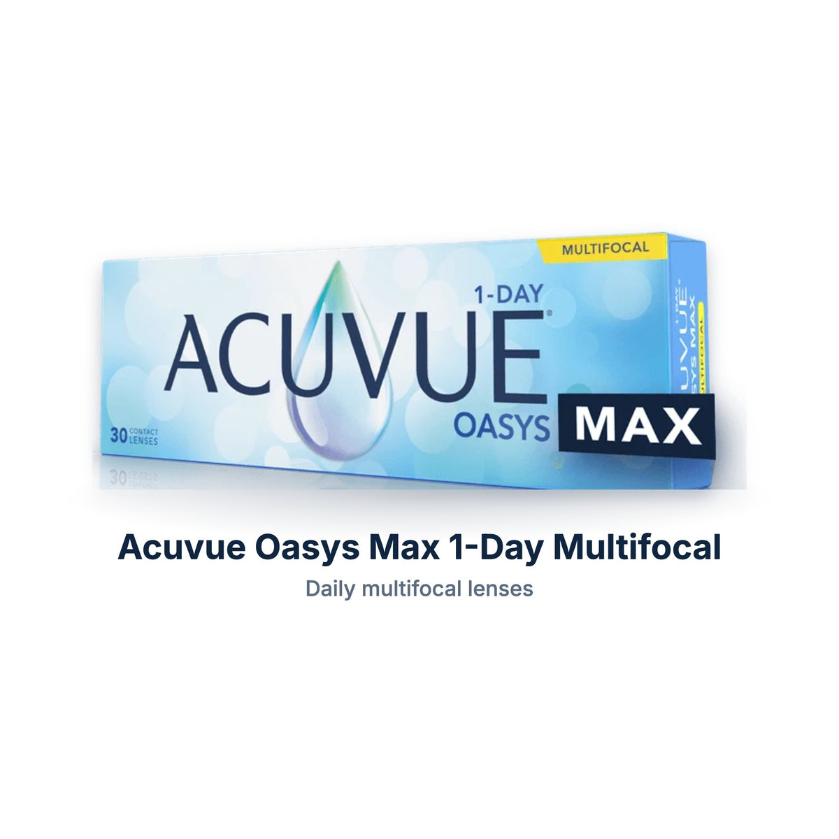 Acuvue Oasys Max 1-Day Multifocal – packshot