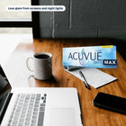 Acuvue Oasys Max 1-Day Multifocal – on the desk