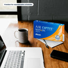 Air Optix Night & Day Aqua – on the desk
