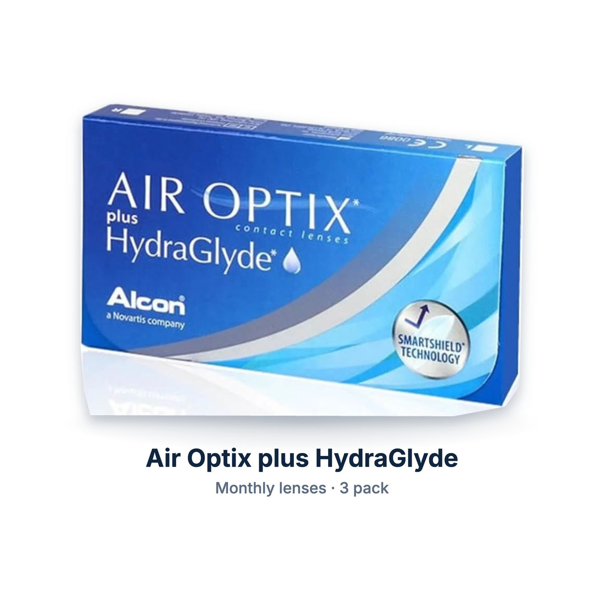 Air Optix plus HydraGlyde – packshot