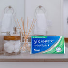 Air Optix plus HydraGlyde for Astigmatism – in the bathroom