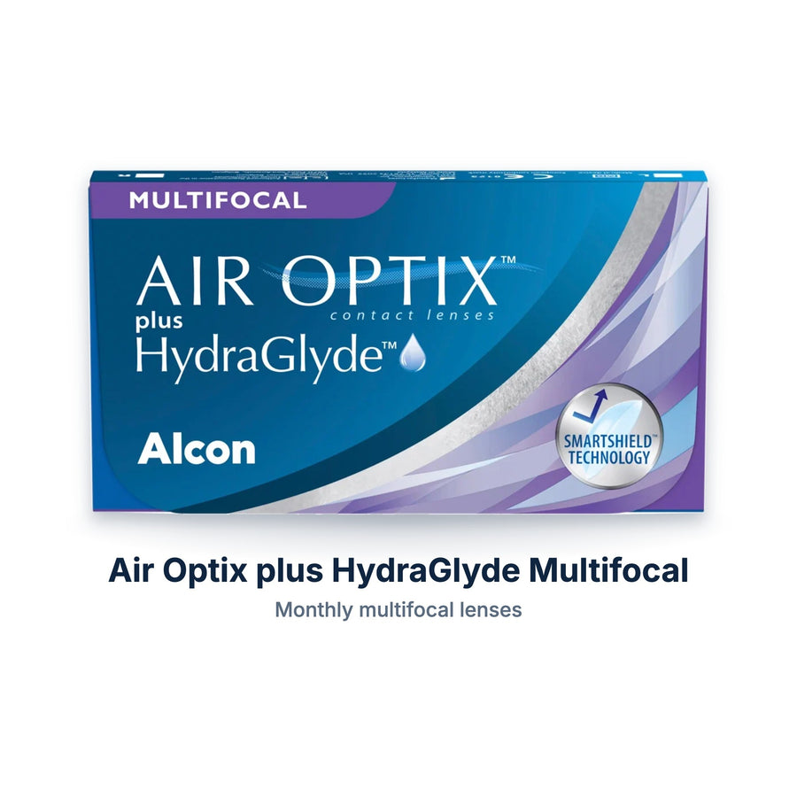Air Optix plus HydraGlyde Multifocal – packshot