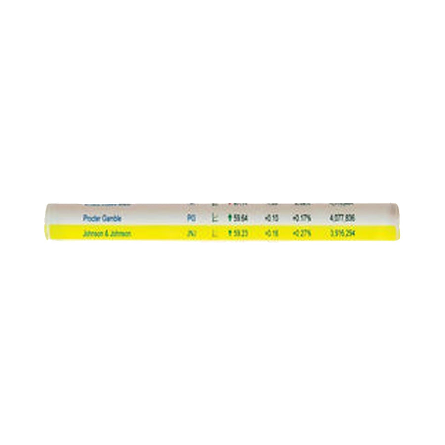 6 inch 2x bar magnifier with yellow reading line