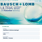 Bausch + Lomb Ultra – close-up and key specs