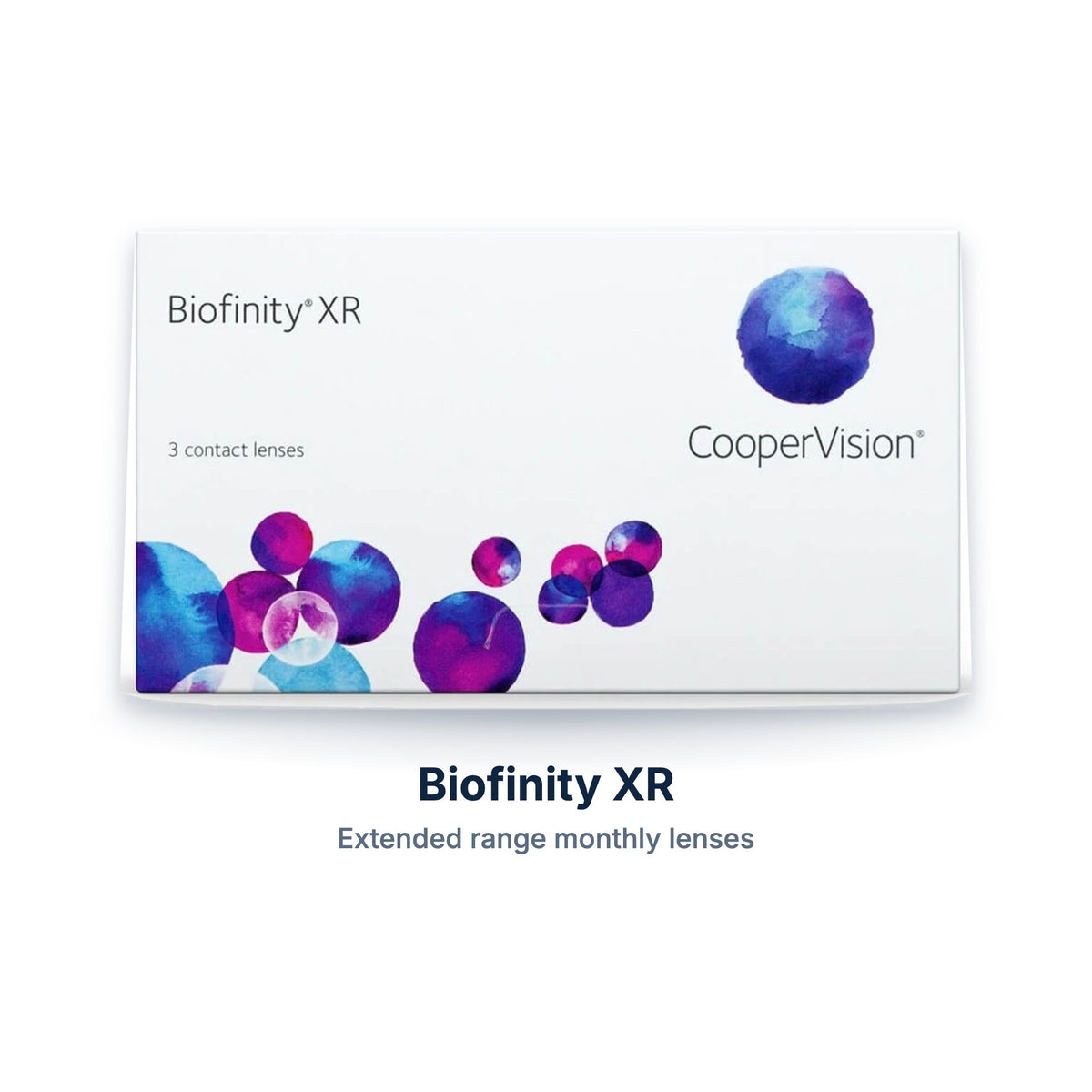 Biofinity XR – packshot