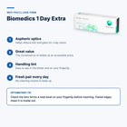 Biomedics 1 Day Extra – features and optometrist tip