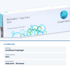 Biomedics 1 Day Extra Toric – close-up and key specs