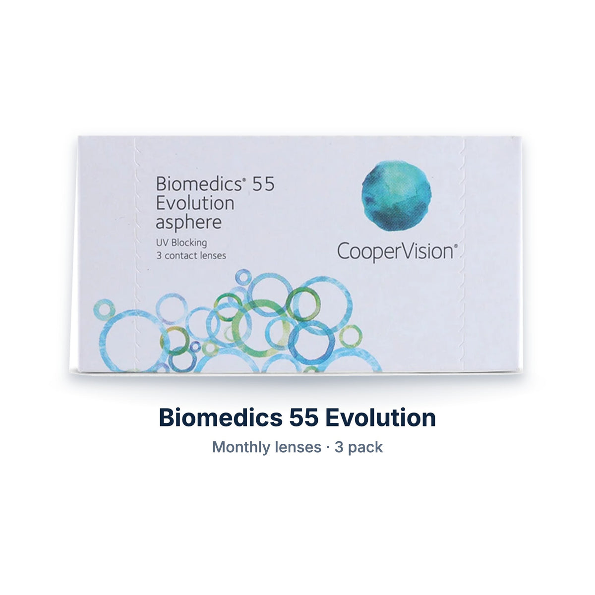 Biomedics 55 Evolution – packshot