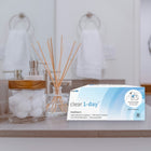Clear 1-Day – in the bathroom