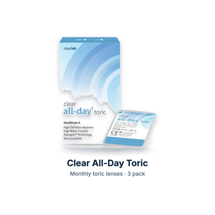 Clear All-Day Toric – packshot