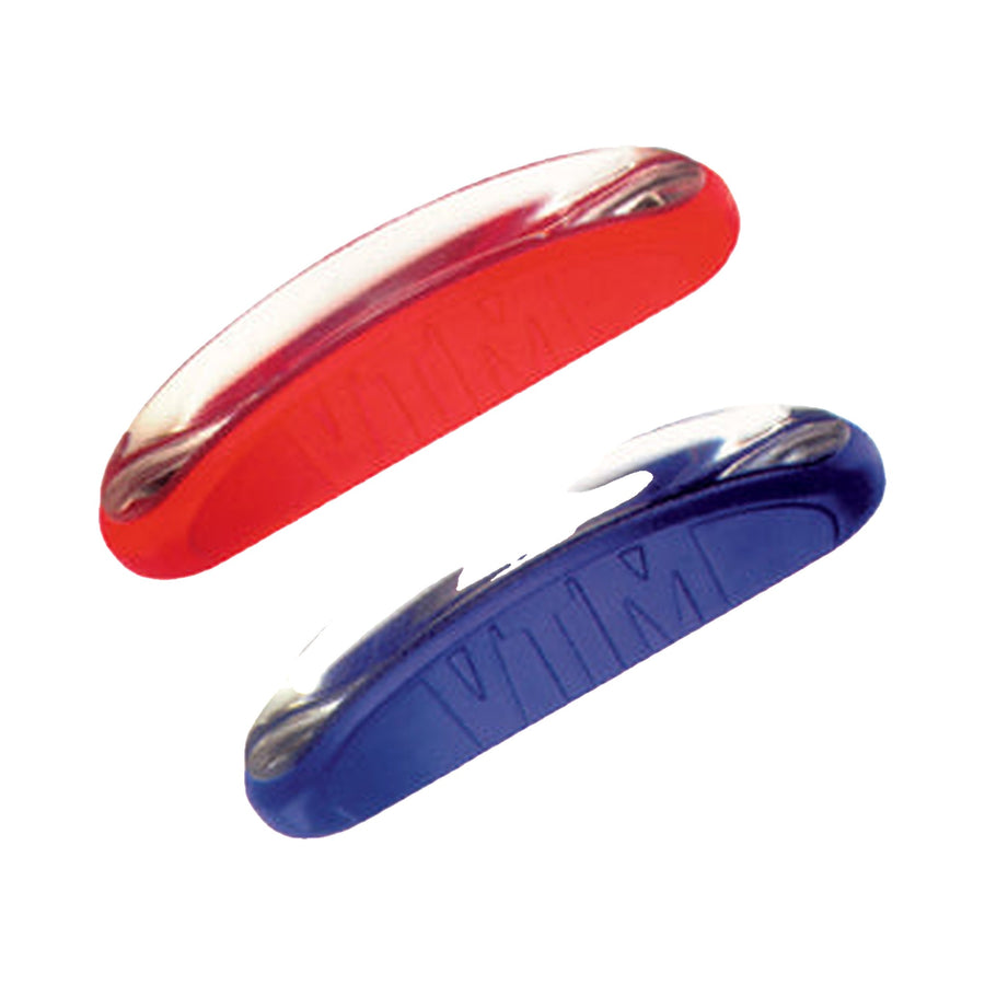 Coil VTM line reader bar magnifiers in red and blue