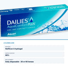 Dailies AquaComfort Plus – close-up and key specs