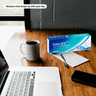 Dailies AquaComfort Plus – on the desk