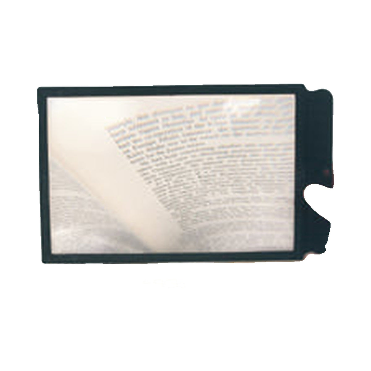 Deluxe framed Fresnel page magnifier