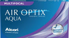 Air Optix plus HydraGlyde Multifocal monthly contact lenses box