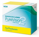 PureVision 2 for Presbyopia monthly contact lenses box
