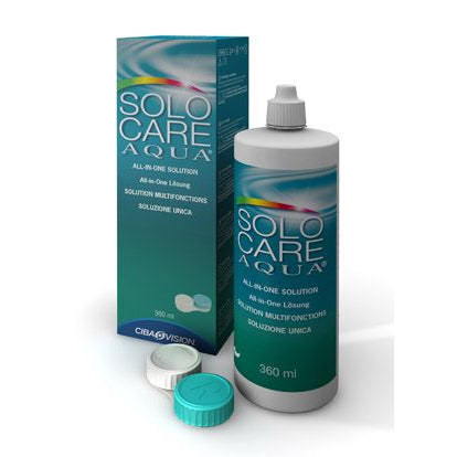 Solocare Aqua Multi-Purpose Contact Lens Solution