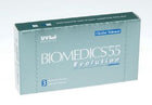 Biomedics 55 Evolution monthly contact lenses box