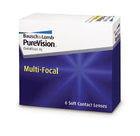 PureVision Multi-Focal monthly contact lenses box