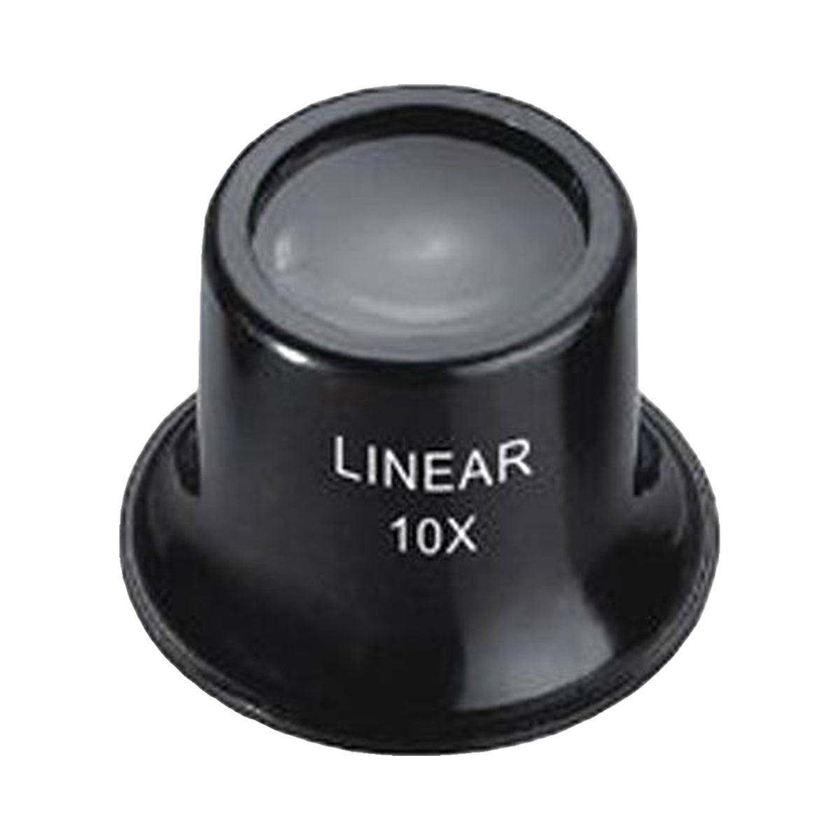 Black 10x jeweller's eye loupe