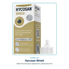 Close-up of Hycosan Shield packaging: water-free lipid layer replacement