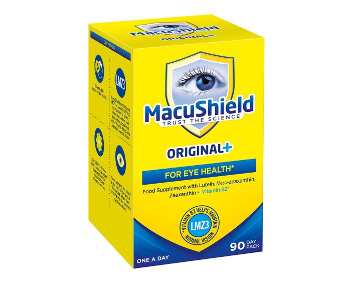 Ocularexpress MacuShield Original Plus 90 day eye supplement.