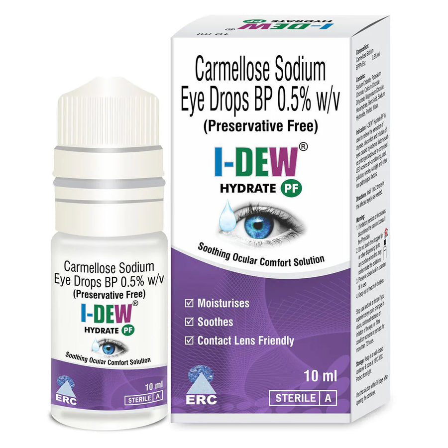 I-Dew Hydrate PF Eye Drop Image - Carmellose Sodium Eye Drops BP 0.5% w/v