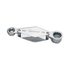 Chrome dual jeweller's loupe 10x and 20x